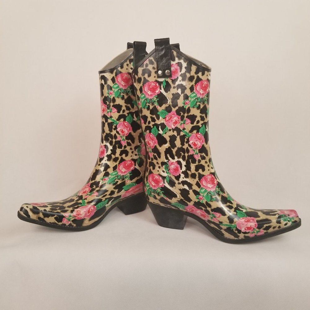 Nomad Yippy Cowboy Style Rain Boots